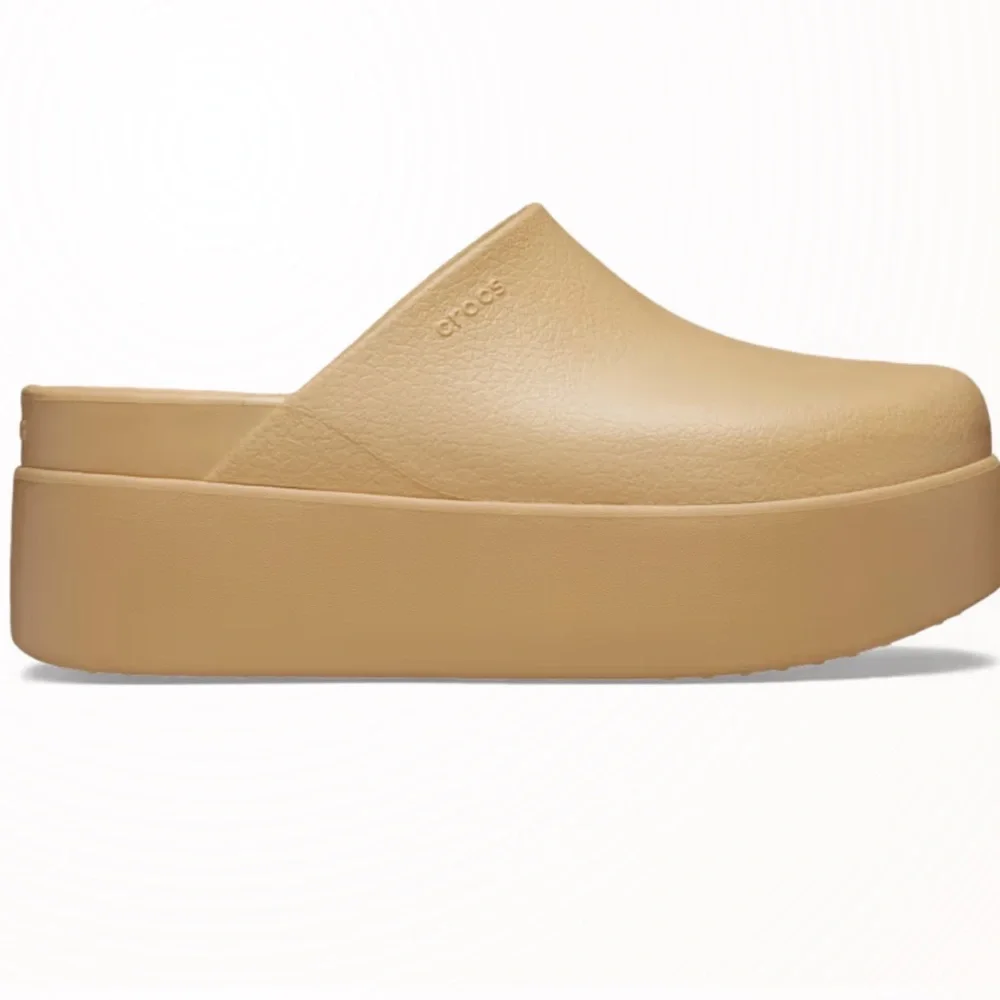 CROCS Dylan Platform Clog in Wheat color. Size 9 - Picture 2 of 11